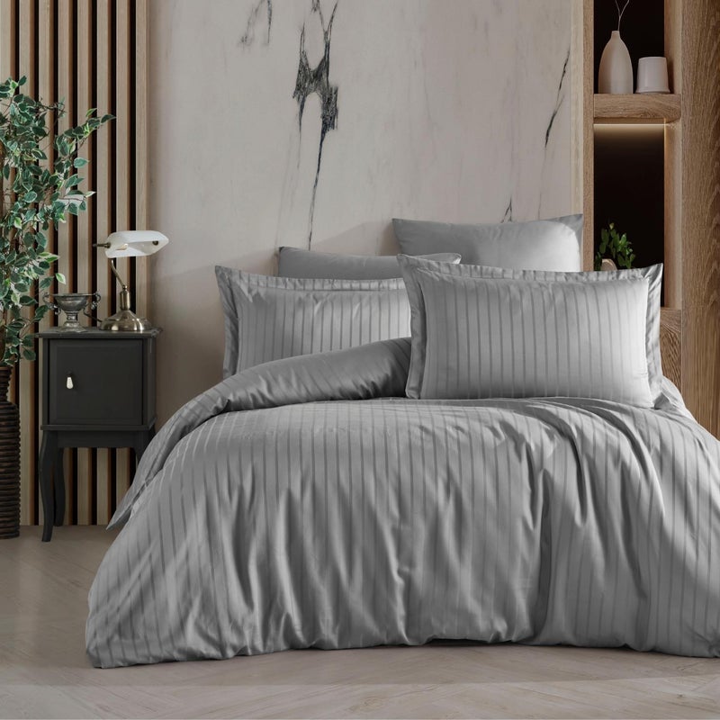 Soley | Calisto | 100% Cotton Double Satin Duvet Cover Set  - Image 1
