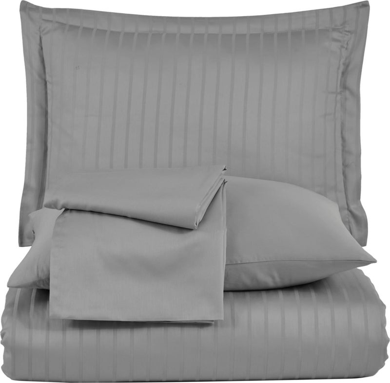 Soley | Calisto | 100% Cotton Double Satin Duvet Cover Set  - Image 5