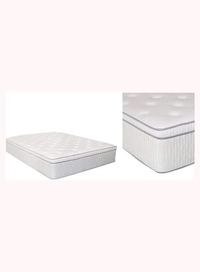 جالاكسي ديزاين مرتبة جالاكسي ديزاين هارموني بوكس ​​توب زنبركية بيضاء مقاس فردي 200×200×36 سم ضمان كامل لمدة 7 سنوات  - Image 2