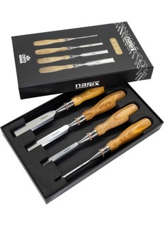NAREX 860501 Special Richter Flat End Chisel Set 4 Pieces  - Image 1