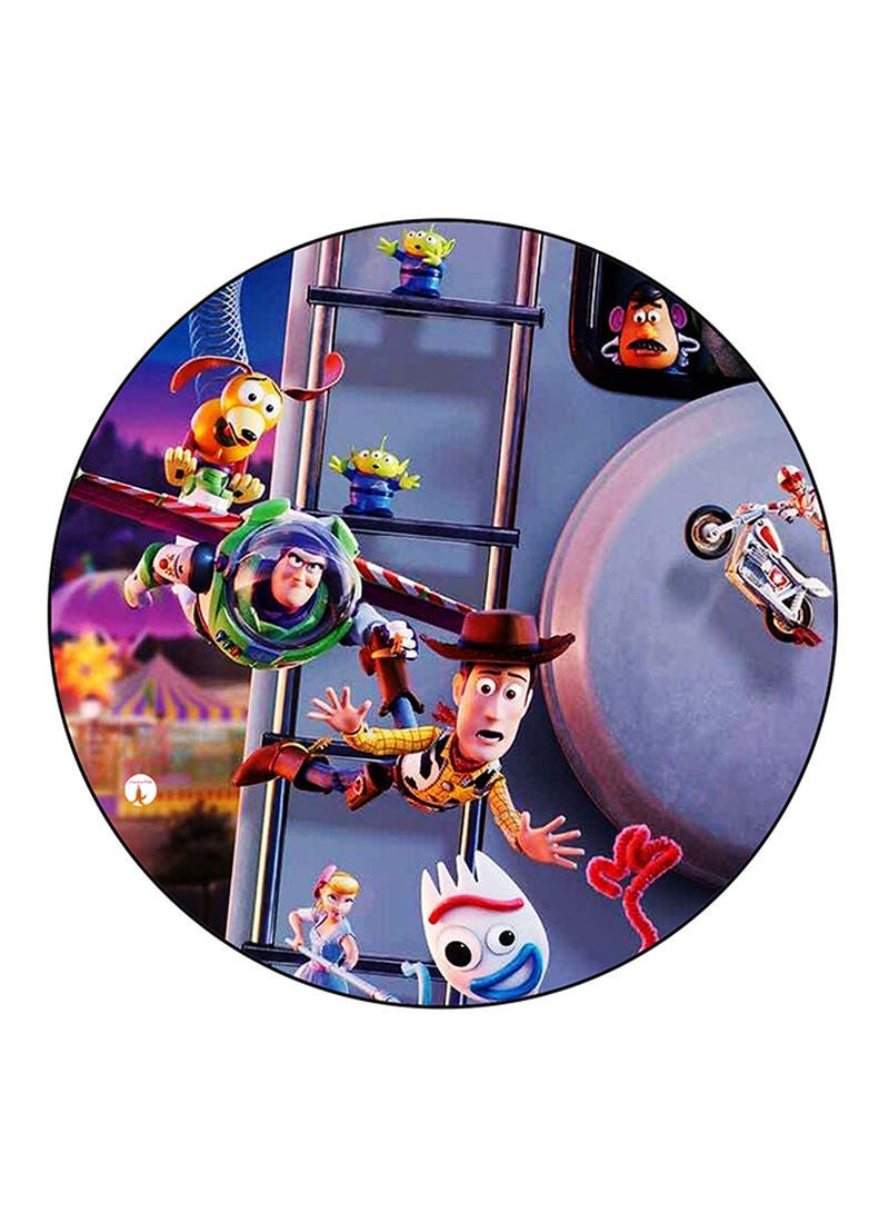 RKN Disney Printed Mouse Pad  Round  Multicolour