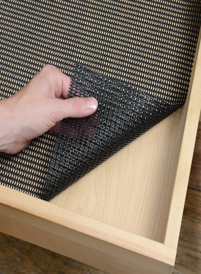 Con-Tact Brand Grip-N-Stick Durable Self-Adhesive Non-Slip Shelf and Drawer Liner, 18" x 4', Black, 6 Rolls - Image 5