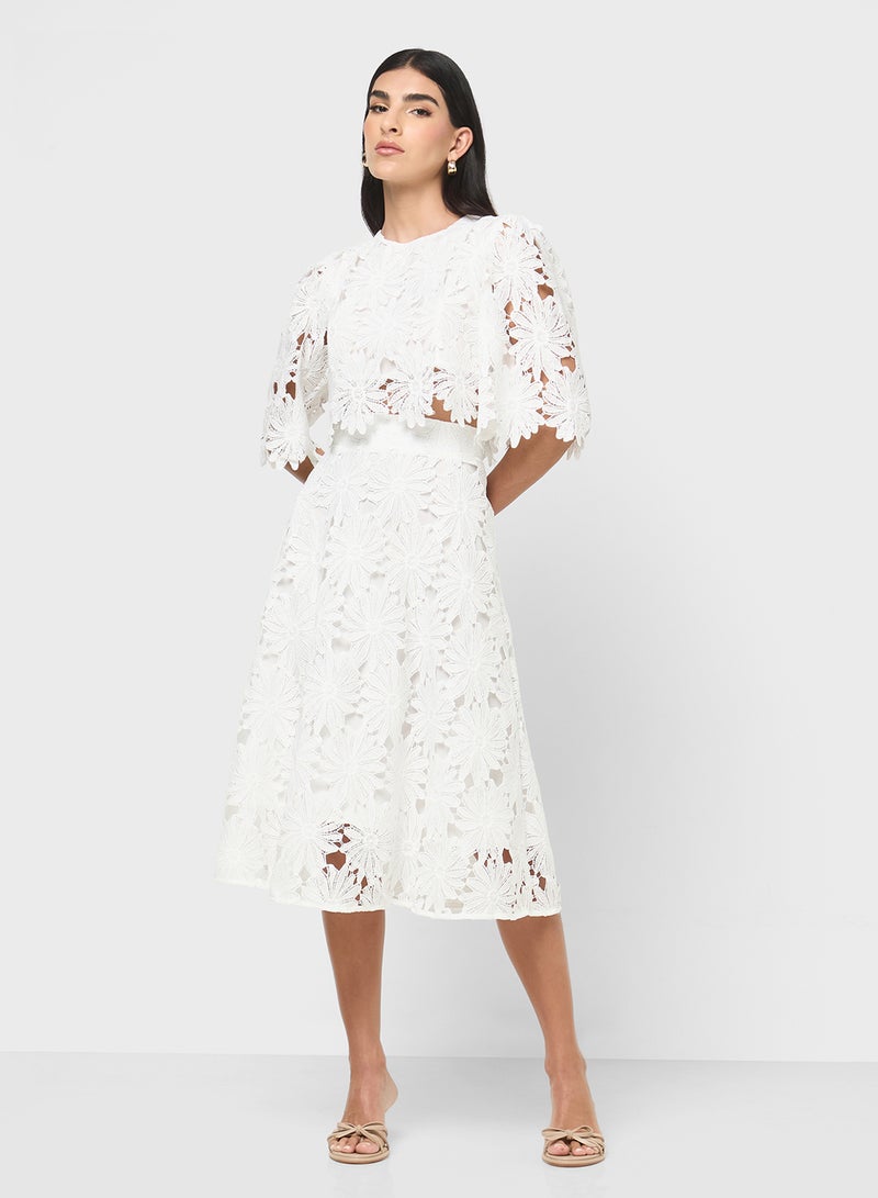 ELLA Lace Top & Skirt Set - Image 5
