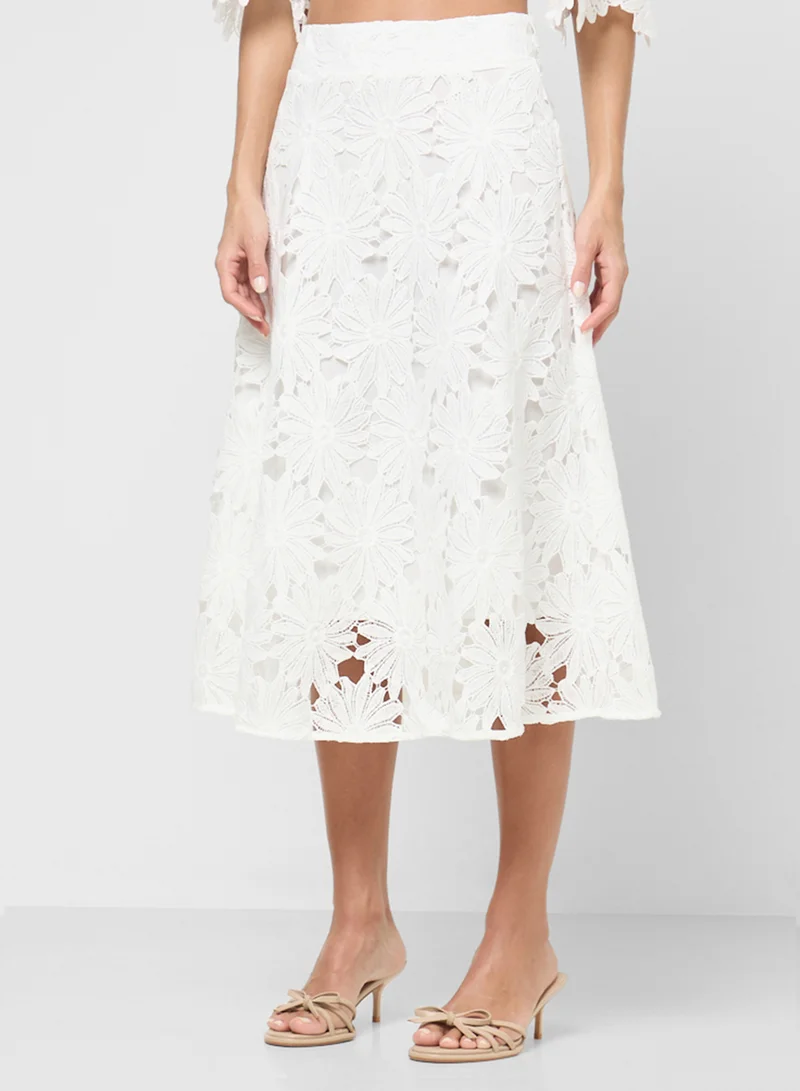 ELLA Lace Top & Skirt Set