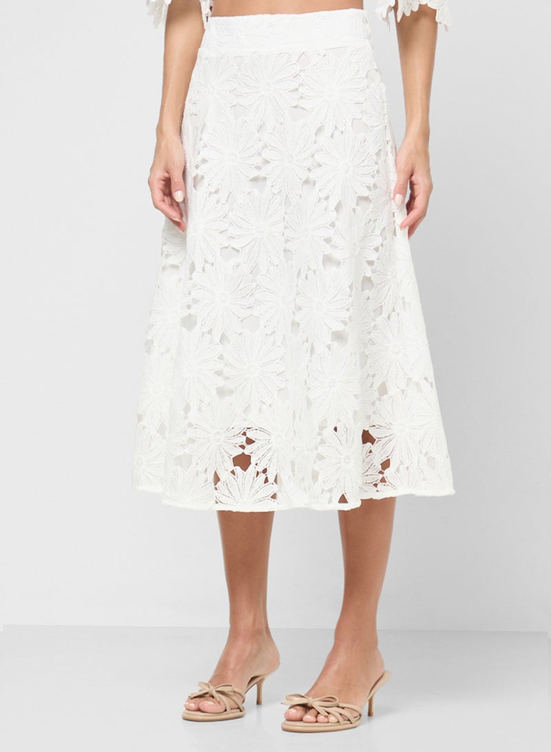 ELLA Lace Top & Skirt Set - Image 4