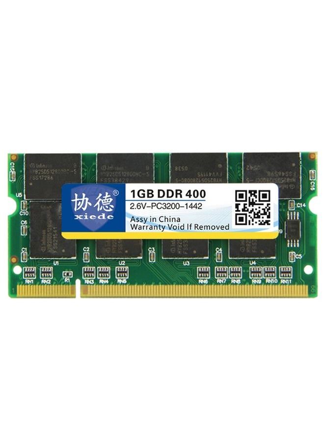 BURAQ XIEDE X007 DDR 400MHz 1GB General Full Compatibility Memory RAM Module for Laptop  - Image 2