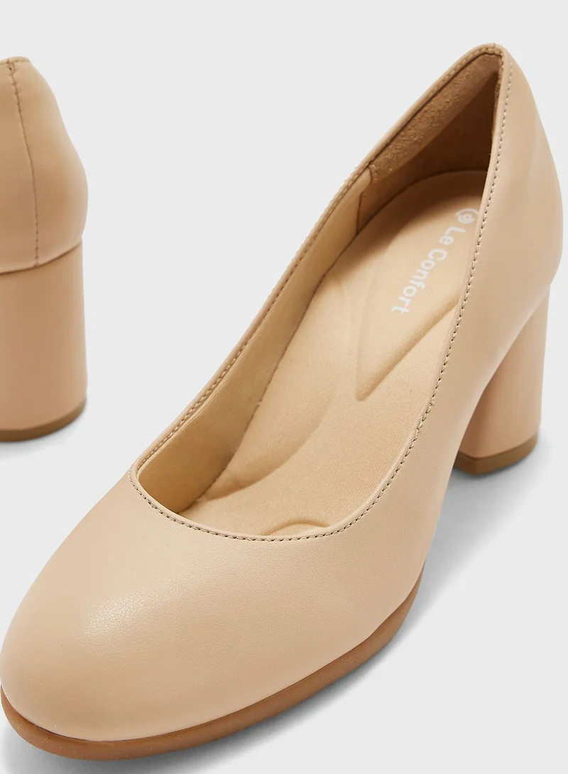 Le Confort Pointed Toe High-Heel Pumps