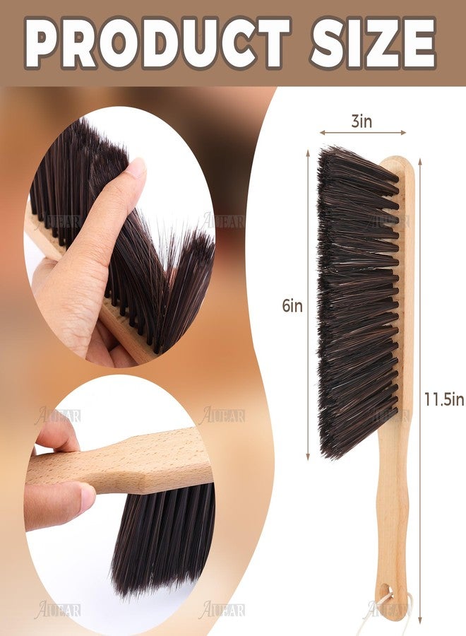 أوير AUEAR، فرشاة تنظيف غبار الخشب 11.4 بوصة فرشاة مقعد من الألياف للمنزل والمطبخ وغرفة النوم - Image 2