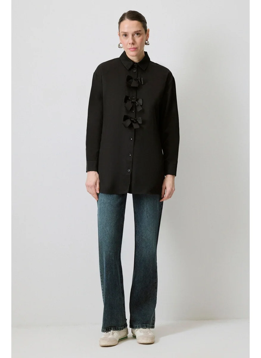 Touche Bow Detail Shirt
