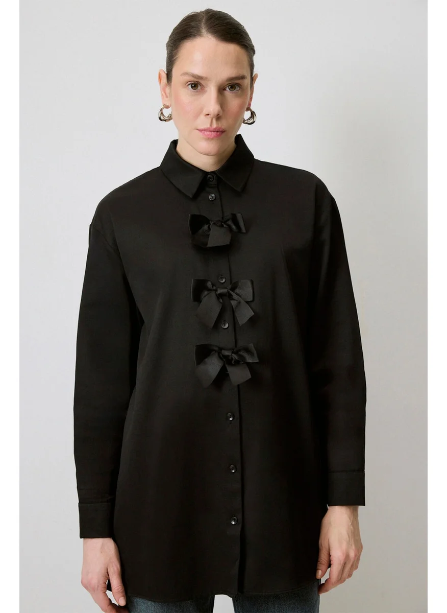 Touche Bow Detail Shirt