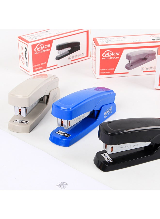 Huachi Office Supplies Color Stapler 24/6 Conventional Stapler Stapler Stapler Student Portable Stationery - Image 3