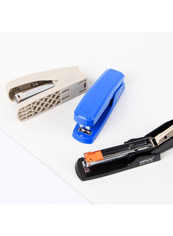 Huachi Office Supplies Color Stapler 24/6 Conventional Stapler Stapler Stapler Student Portable Stationery - Image 2