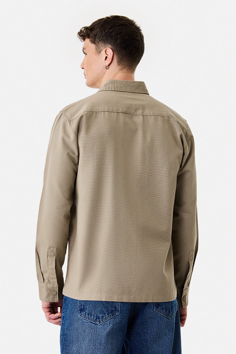 SNITCH Relaxed Fit 100% Cotton Overshirt - Image 5