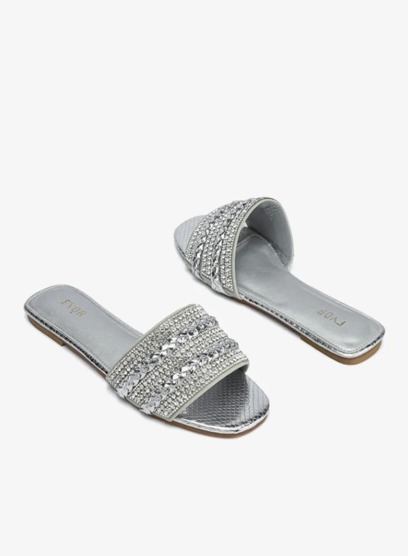 Fyor  Slip-on Adorned with Crystals MY 334 for Women | Best Price UAE