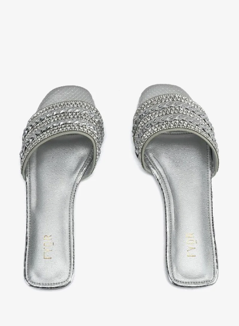 Fyor  Slip-on Adorned with Crystals MY 334 for Women | Best Price UAE