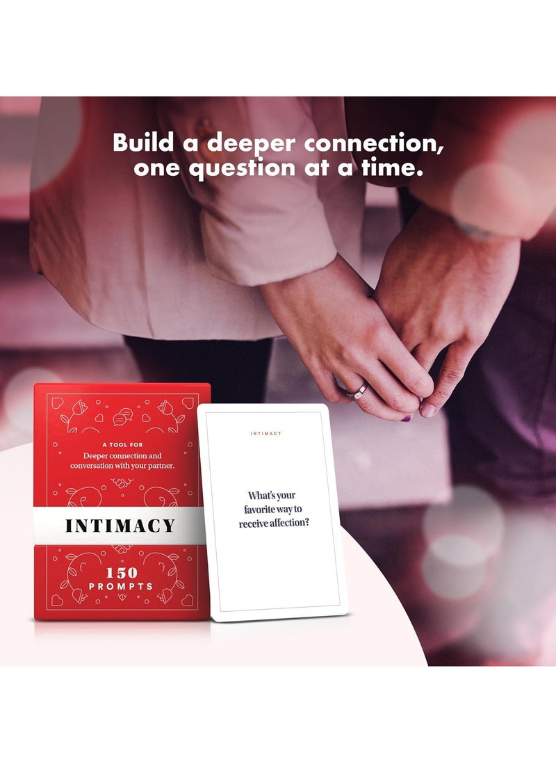 BestSelf Co. - Couples Game Deck by BestSelf ― 150 Engaging Conversation Starters for Couples to Strengthen Their Relationship, Trust & Openness ― Best Couples Gifts and Couple Game - Image 1