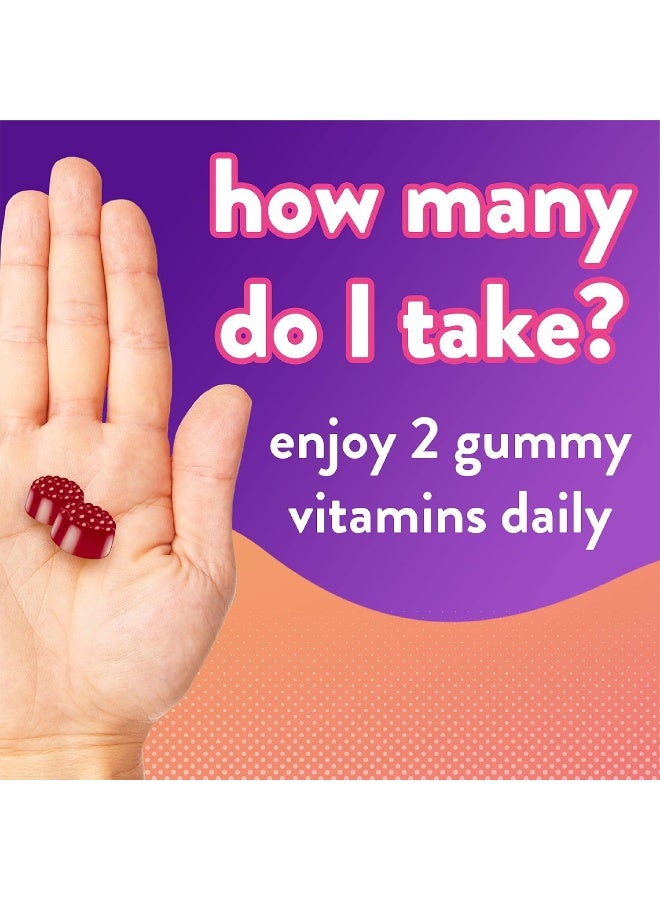 Vitafusion Extra Strength Vitamin B12 Gummy Vitamins For Energy Metabolism Support And Nervous System Health Support, Cherry Flavored, 45 Day Supply - Image 4