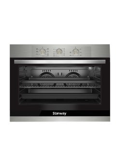 Starway Starway Built-In Electric Oven, Large Capacity, 73 Liter, With Grill , 6 Cooking Program, 90x60cm, Timer, 2 Fans, 2 Trays , Easy To Clean Material, High Quality  - Image 1