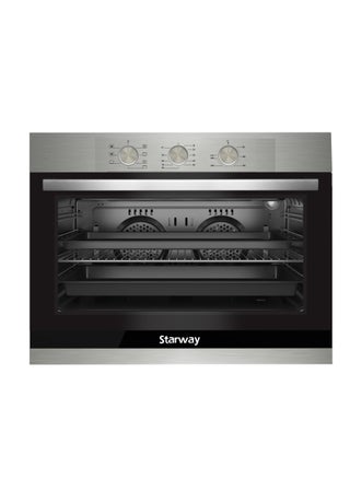 Starway Built-In Electric Oven, Large Capacity, 73 Liter, With Grill , 6 Cooking Program, 90x60cm, Timer, 2 Fans, 2 Trays , Easy To Clean Material, High Quality - pzsku/ZD2A0FF3CA3510B7A2206Z/45/_/1735979240/aeb51446-18f4-444f-b679-4bff5797c4f8