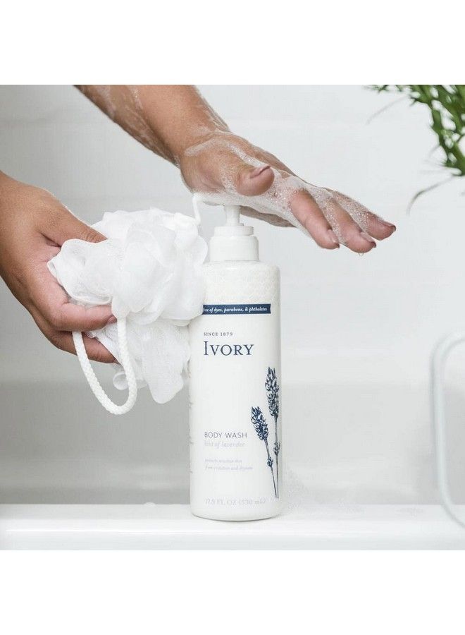 Ivory Moisturizing Body Wash Hint Of Lavender 17.9 Fl Oz 4.673 Lb - Image 5