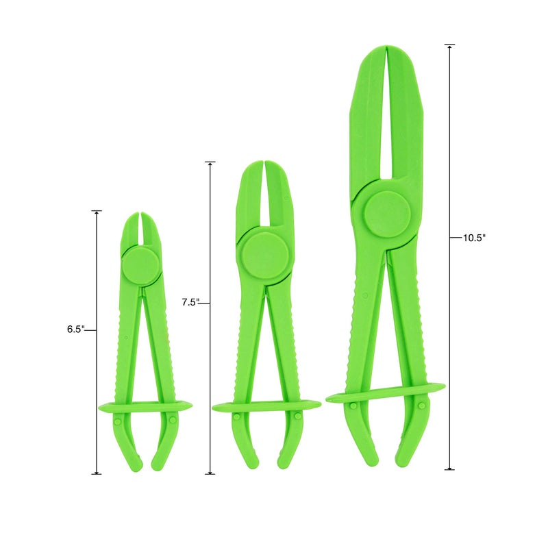 OEMTOOLS 24689 3 Piece Hose Pinching Pliers Set, Hose Clamp Pliers, Plastic Hose Clamp, Radiator Hose Clamps, Hose Pinch Pliers, Fuel Line Pinch Clamp - Image 2