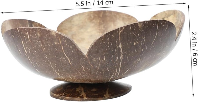 Coconut Shell Essential Oil Mixing Bowl Aromatherapy Diffuser Random Color - Image 4