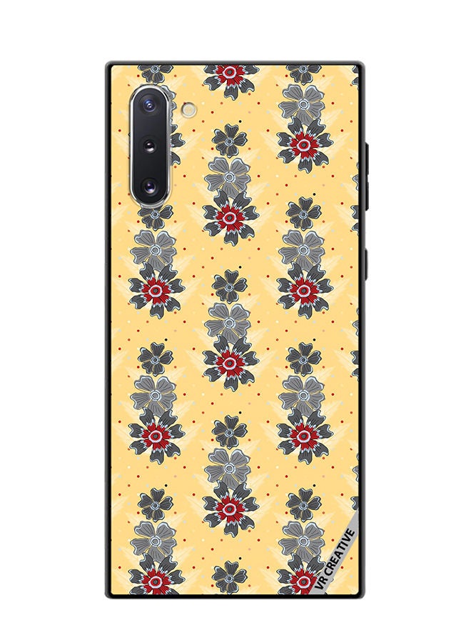 VR CREATIVE Protective Case Cover For Samsung Galaxy Note10 5G Pattern Flower Design Multicolour - Image 1