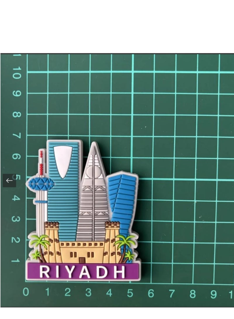 Riyadh souvenir fridge magnet for kitchen and office - Image 2