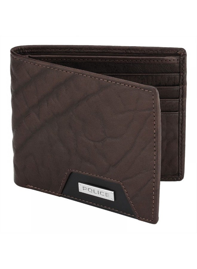 Catenaccio Slim Bi-Fold Wallet Brown