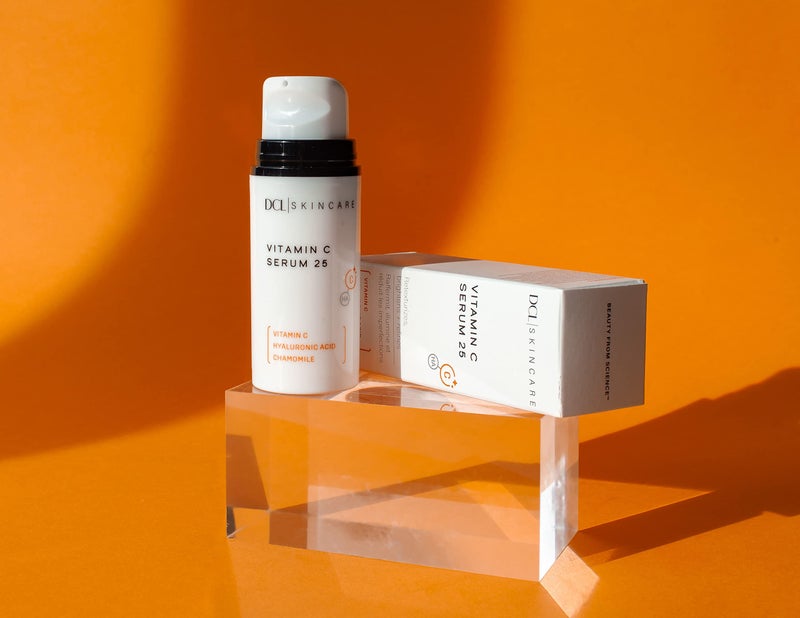 DCL Skincare Vitamin C Serum 25 with 25% Vitamin C & Hyaluronic Acid, 1 fl oz. - Image 3