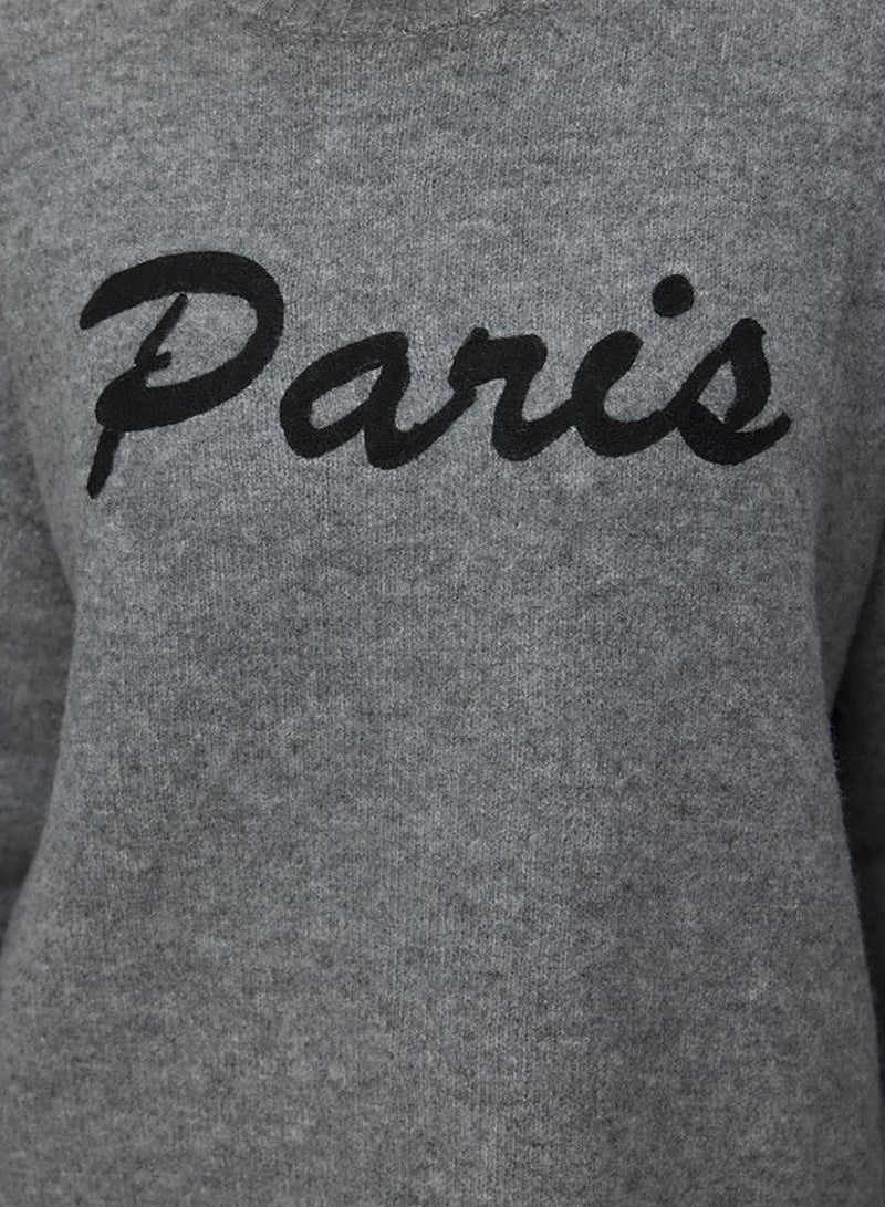 VERO MODA Vmboom Ls O-Neck Text Pullover Noos - Image 4
