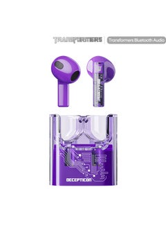 Transformers TF-T08 TWS Wireless Headphones Bluetooth 5.3 Megatron Purple Game Sports