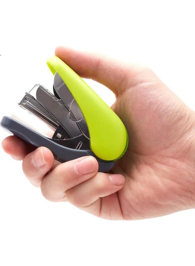 Plus Mini Easy Stapler For Office And Student Use, Effortless Handheld Stapler, Small Size, Can Staple 32 Pages, St-010Vnh, Pink - Image 1