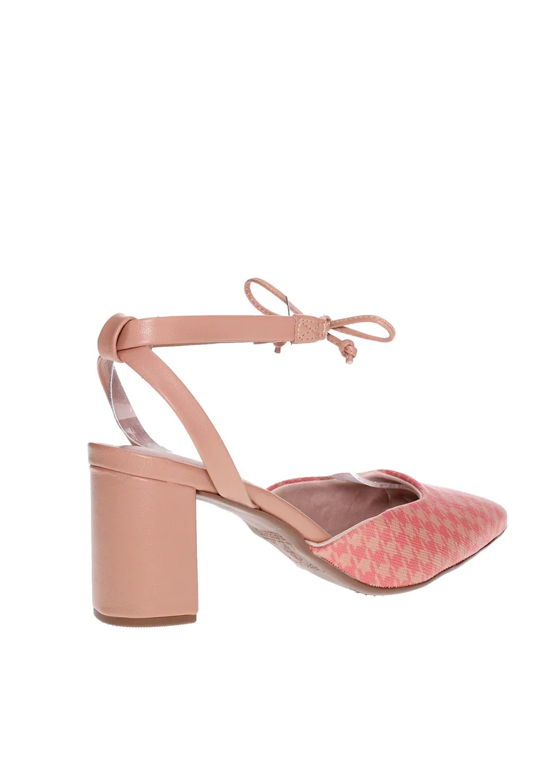 Beira Rio Mid Heels Sandals for Women – Sling Back Heel Sandals for Girls with Ankle Strap