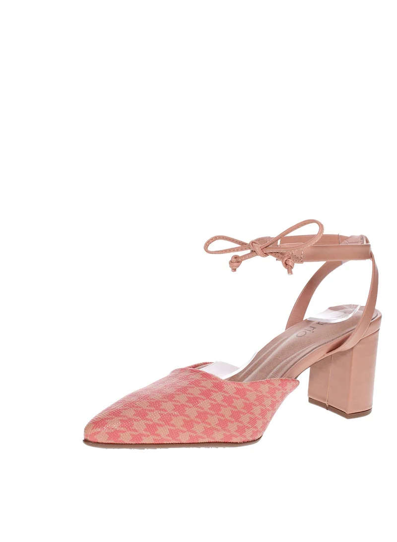 Beira Rio Mid Heels Sandals for Women – Sling Back Heel Sandals for Girls with Ankle Strap