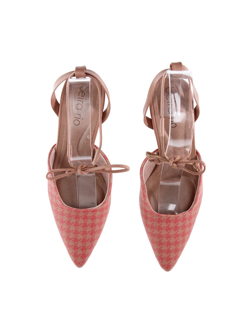 Beira Rio Aliyah Pointed Toe Ankle Strap High Heel Pumps  - Image 5