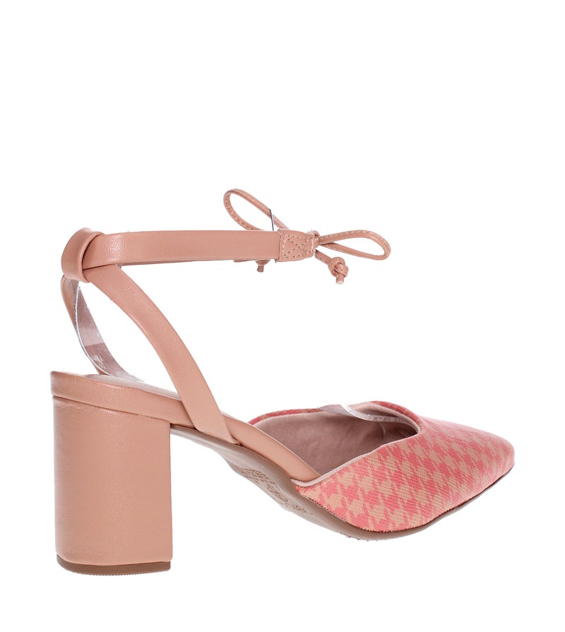 Beira Rio Mid Heels Sandals for Women – Sling Back Heel Sandals for Girls with Ankle Strap - Image 2