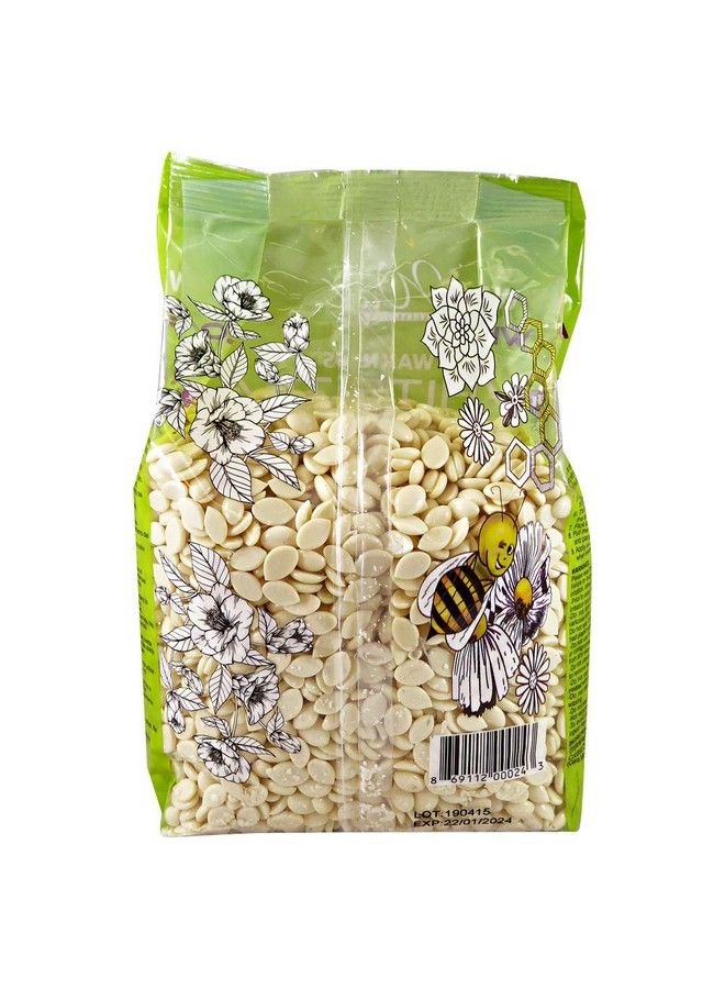 wax necessities Essities Film Hard Wax Beads White Tea Cream 2.2 Pound - Image 5