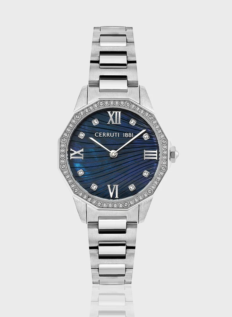 CERRUTI 1881 Steel Strap Analog Watch