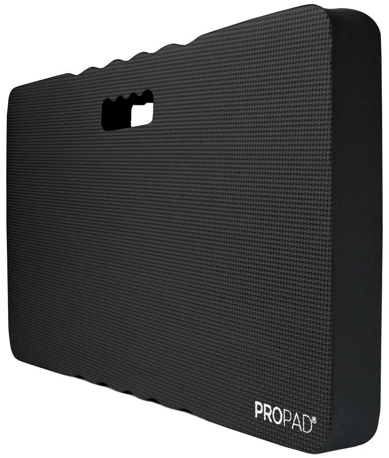 RED Home Club Thick Kneeling Pad, Garden Kneeler for Gardening, Bath Kneeler for Baby Bath, Kneeling Mat for Exercise & Yoga, Knee Pad for Work, Floor Foam Pad, Extra Extra Large (XXL) 24 x 14 x 1.5 Inches, Black - Image 1