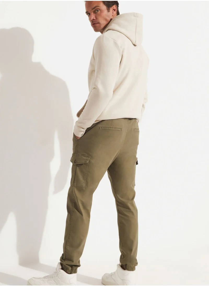 JUNE Casual Cargo Pocket Pants