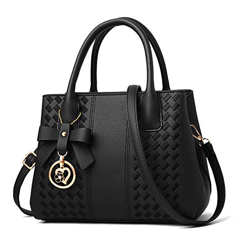 Jeniulet Purses and Handbags for Women Fashion Ladies PU Leather Top Handle Satchel Shoulder Tote Bags - Image 1