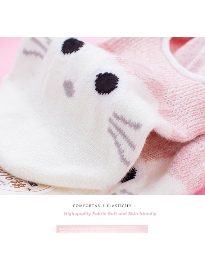 LANG SHA Langsha Women's Socks Women's Spring And Summer Pure Cotton Invisible Boat Socks All Cotton Absorbent And Breathable Silicone Anti-slip Low-cut Socks - Image 3