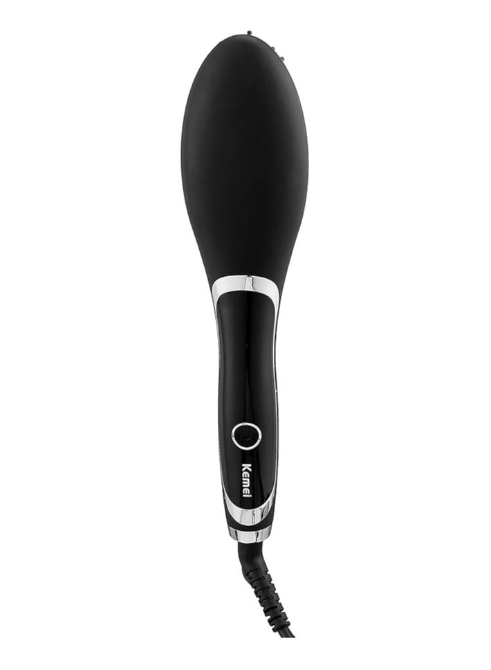 كيمي KM-1320 Hair Straightener Brush for Women - Image 3