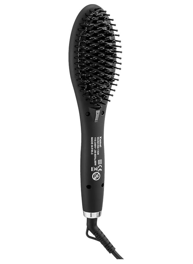 كيمي KM-1320 Hair Straightener Brush for Women - Image 1