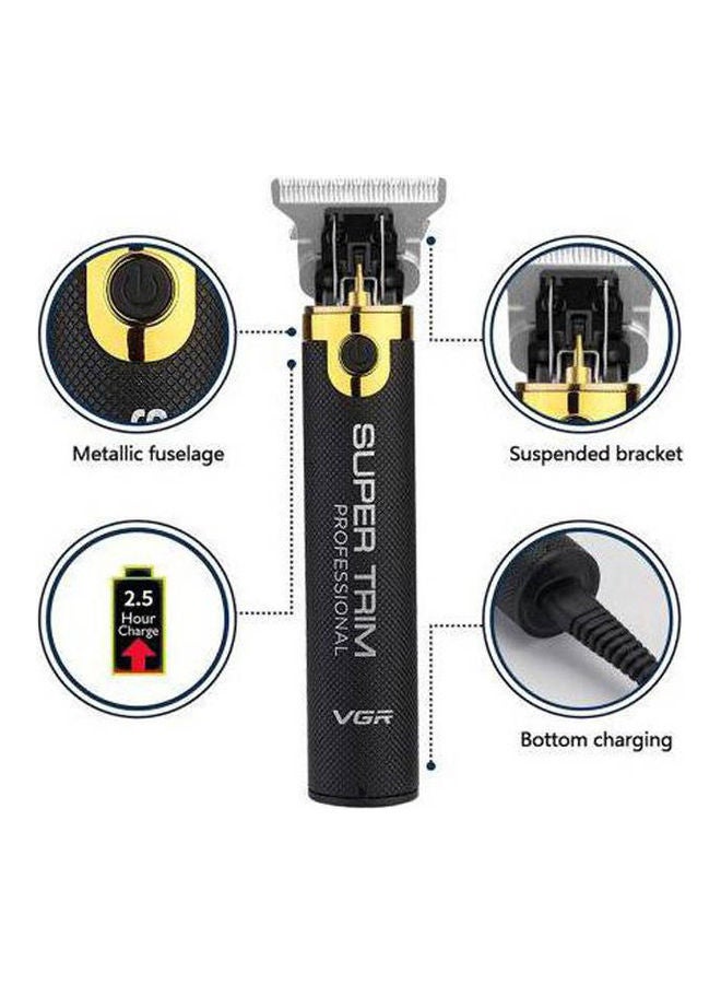 VGR Rechargeable Hair Shaver Black - Image 2