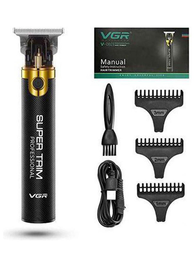 VGR Rechargeable Hair Shaver Black - Image 1
