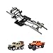 RampCrab Carbon Fiber Chassis Kit for SCX24 7 Angled Skid LCG Chassis Kit for SCX24 Gladiator Dodge Power Wagon - Image 2
