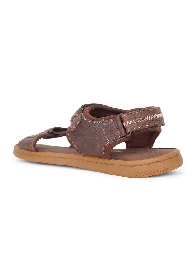 Hush Puppies - Hush Puppies Marcus Sandal Mens Casual Sandal In Brown - Image 1