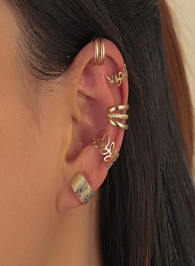 RUSTAMM 20 PCS Gold Hair Jewelry for Braids with Crystal Rhinestone Dreadlock Braid Clips Non-Piercing Ear Cuffs Clip Jewelry for Women Men Hair Accessories Braids - Image 5